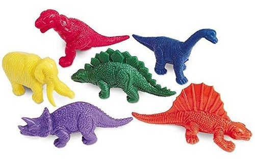 Set 100 Mini Dinosaurios De Juguete Contadores Educativo
