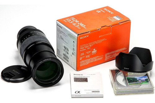 Lente Sony Fe24-240mm F3.5-6.3oss  E-mount Full Frame