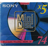 Minidisc Sony 74min // Mdw-74a