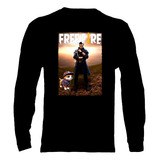 Polera Manga Larga Free Fire - Ver 02 - Vale Gamess