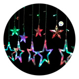 Extensión Luces Led Estrella X6m Luz Navidad Multicolor 2097