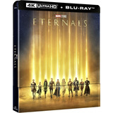 Steelbook Eternos - Marvel - 4k Ultra Hd + Blu-ray Lacrado