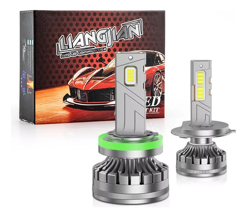 H4 9007 Kit Focos Led Luz Alta Baja 72000lm Csp Auto Canbus