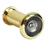 Visor Para Porta Olho Mágico Segurança Dourado 30 A 50mm 