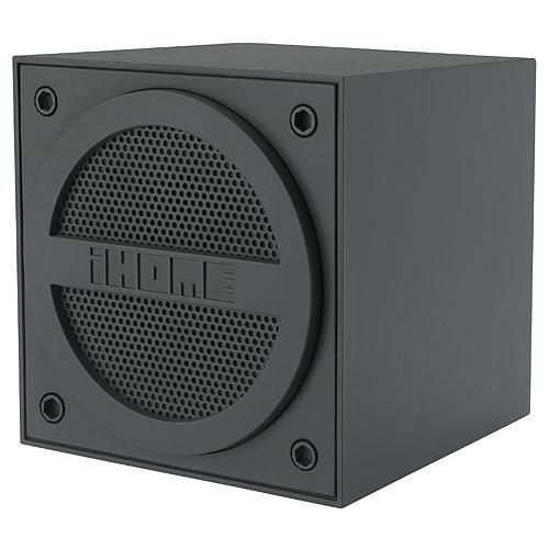 Ihome Bluetooth Recargable Mini Altavoz Cube - Gris