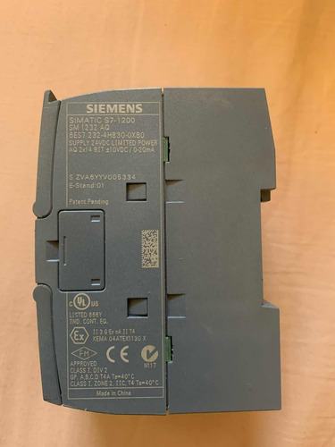 Modulo Analogo Plc Siemens Sm1232 Aq 2ao