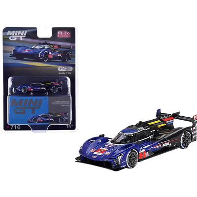 Mini GT Cadillac V-Series.R 2023 Le Mans 1:64 Metal Azul Coleccionable | Envío gratis