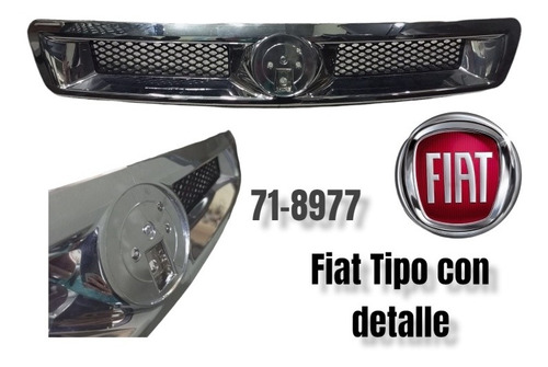 Parrilla Fiat Tipo (con Detalle) S/m 71-8977 Foto 2