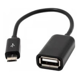 Cable Otg  Usb Convertidor Adaptador Micro