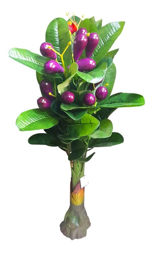 Planta Artificial Decorativa Con Frutos De 70cm