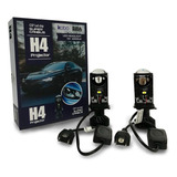 Kit De Faros H4 Lupa Proyector Canbus Foco Luces Alta Y Baja