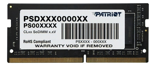 Memoria Ram Signature Color Negro 16gb 1 Patriot Psd416g320081s