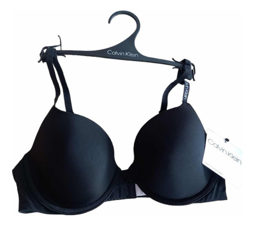 Brasier Calvin Klein Original 34c Color Negro Con Push Up