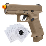 Pistola Glock 19x Co2 Blowback Airsoft 6mm Xtr C