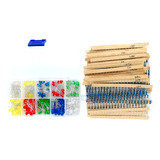 Eloogaa Kit De Resistencia Led 600 Piezas 30 Valores Kit De