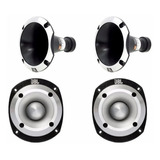 Kit Dois Cones Hl1125 Pretos + Dois Tweeters St400 Jbl