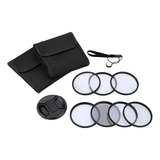 Set De Filtros Para Cámara Filter +2 Lentes Star Andoer 77 M