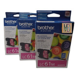 Cartucho Brother Lc61m Magenta Dcp-395cn Mfc-295cn Mfc-j615w