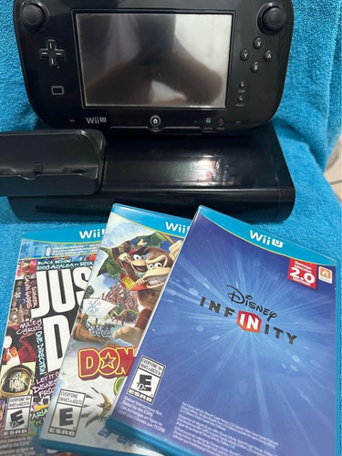 Nintendo Wii U 32gb Deluxe Bundle Color  Negro