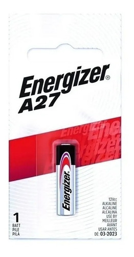 Pila Alcalina Energizer A27 - Blister Por 1 Unidad