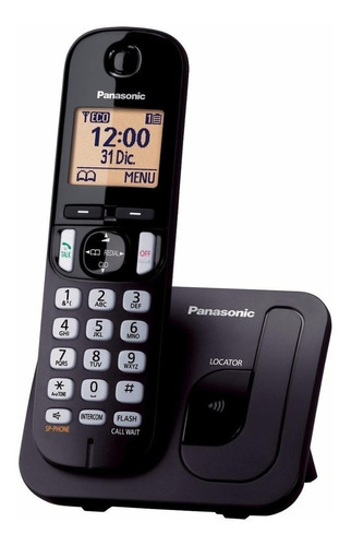 Teléfono Inalámbrico Digital Panasonic Kx-tgc210 Negro