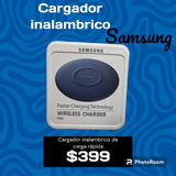 Cargador Inalambrico Samsung De Carga Rápida 