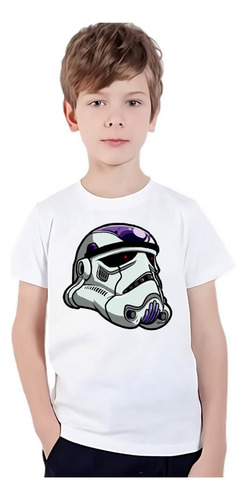 Playera Unisex Niños Star Wars Dragon Ball Z Freezer