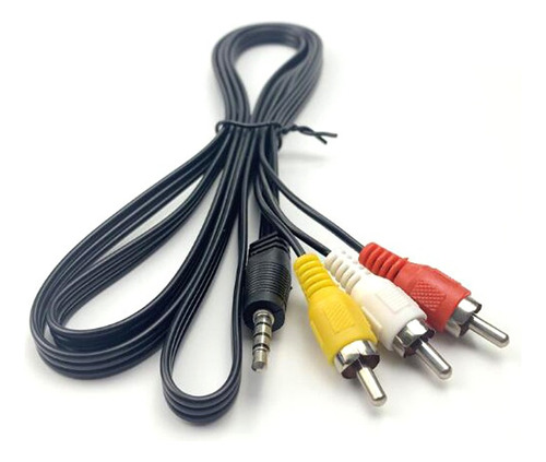 Cables De Audio, 3,5 Mm A 3 Rca,1,5 M,5pcs