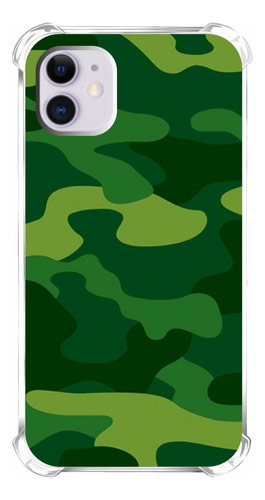 Capa Capinha Anti Impacto Camuflada Verde Bandeira