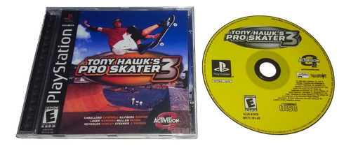 Tony Hawks Pro Skater 3 Playstation Patch Midia Prata!