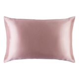 Funda Para Almohada En Seda Slip Color Rosa