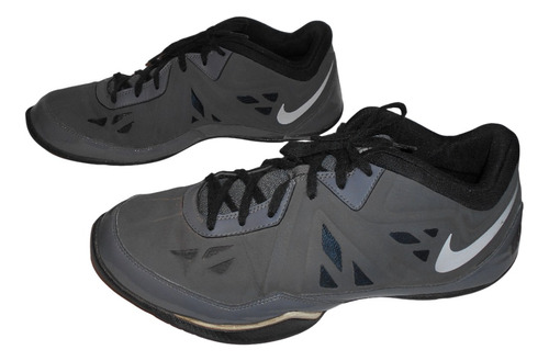 Tenis Nike Air Ring Leader Basket 637805 Gris 13 Usa 31 Mex