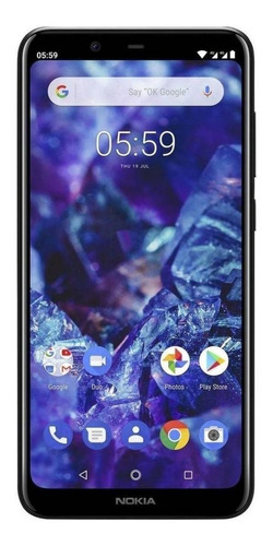 Nokia 5.1 Plus Dual Sim 64 Gb Negro Brillante 4 Gb Ram