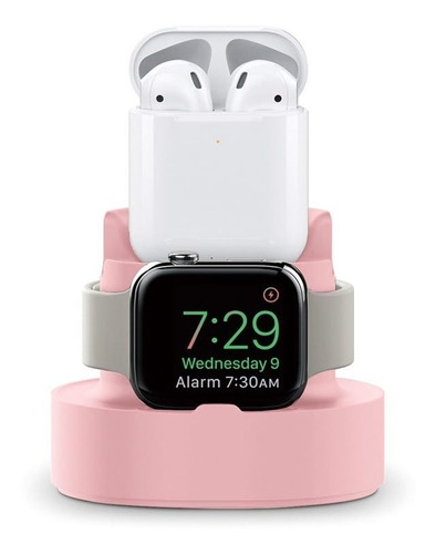 Soporte De Carga Compatible iPhone, Apple Watch, AirPods.