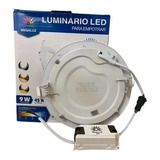 Lampara Spot Empotrable 9w Con 3 Temperaturas De Color T3358 Color Blanco