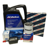 Kit Filtro Aire, Nafta, Aceite + Aceite 4 Lt Chevrolet Corsa