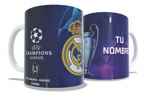 Pocillo Taza Mug Personalizado Champions League
