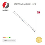 Kit 3 Barra Led Tcl L43s4900fs L43s4900 43d2900 Novo C/ Nf