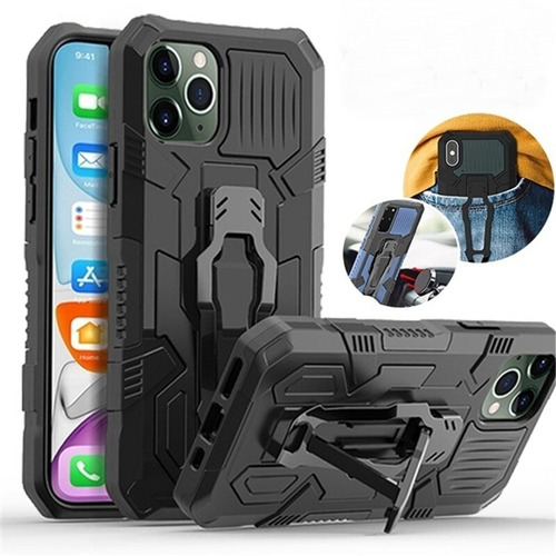 Capa  Clip Cintura Para iPhone 7 8 Plus X Xr 11 12 Pro Max