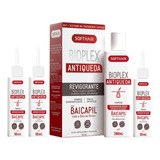 Kit Bioplex Antiqueda Shampoo+tônico+2 Tonicos 60ml Softhair