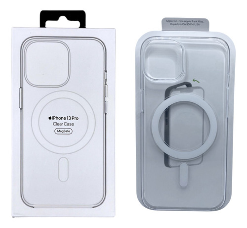 Case Funda Transparente Magsafe Apple Compatible Con iPhone