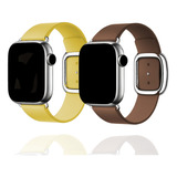 Pulseira Silicone Magnética Para Apple Watch Luxo Moderna