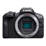 Camera Canon Eos R100 4k Mirrorless 24.1mp Aps-c Wifi Cor Preto