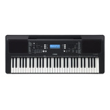 Combo Teclado Electrónico Yamaha Psr-e373 Con Adaptador + So