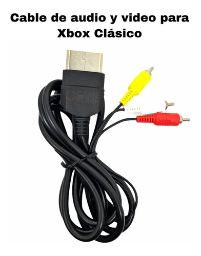 Cable Av De Audio Y Video Rca Para Consola Xbox Clasico 1 N