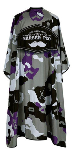 Capa De Peluquero Para Hombres Capa De Camuflaje Morado