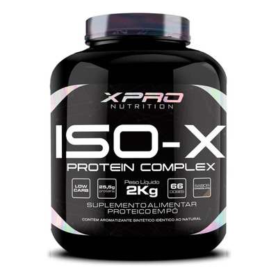 Whey Protein Isolado Protein Complex Morango 2kg - XPro Nutrition | Parcelamento sem juros