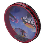 Wave Drum Frame Ocean Musical Toy Drum Gentle Red Wave Sound