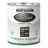 Pintura Rust Oleum Pizarron Negro Brochabase Agua Lata 887ml