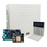 Panel De Alarma Pc-900g + Teclado Lcdrf + Comunicador 4g